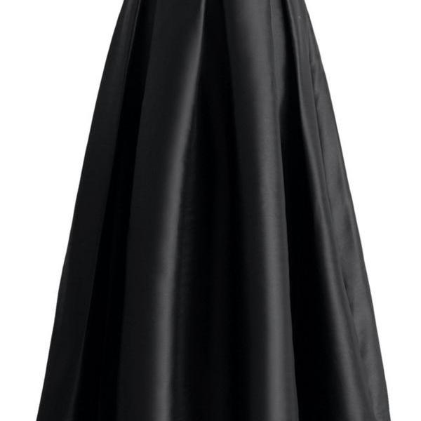 Black Satin Prom Skirt, Tutu Skirts, Party Dress, 2017 Spring Dress on ...